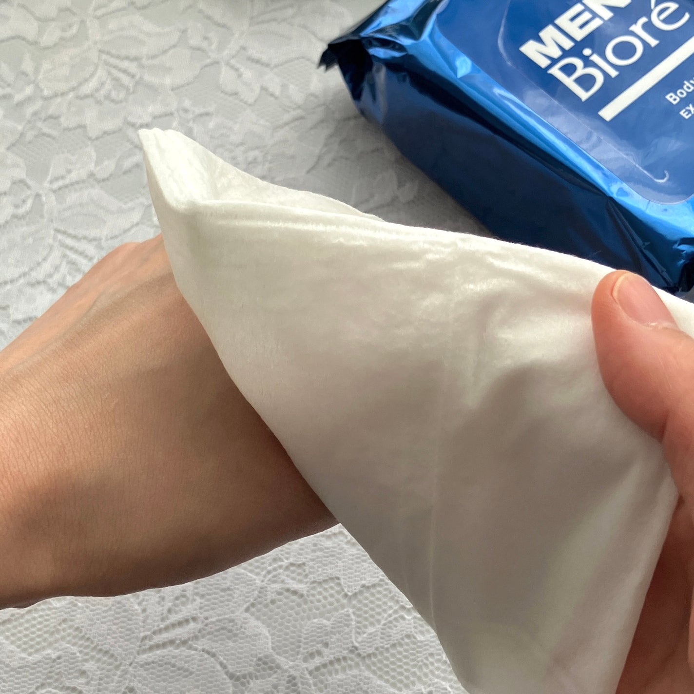 ボディシート 極冷感タイプ/メンズビオレ/ボディシートを使ったクチコミ(6枚目)