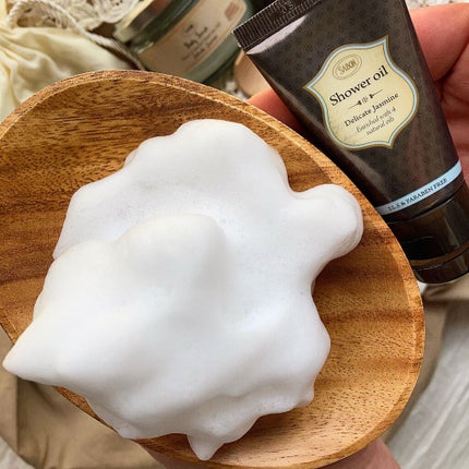 シャワーオイル デリケート・ジャスミン /SABON/ボディソープを使ったクチコミ(6枚目)