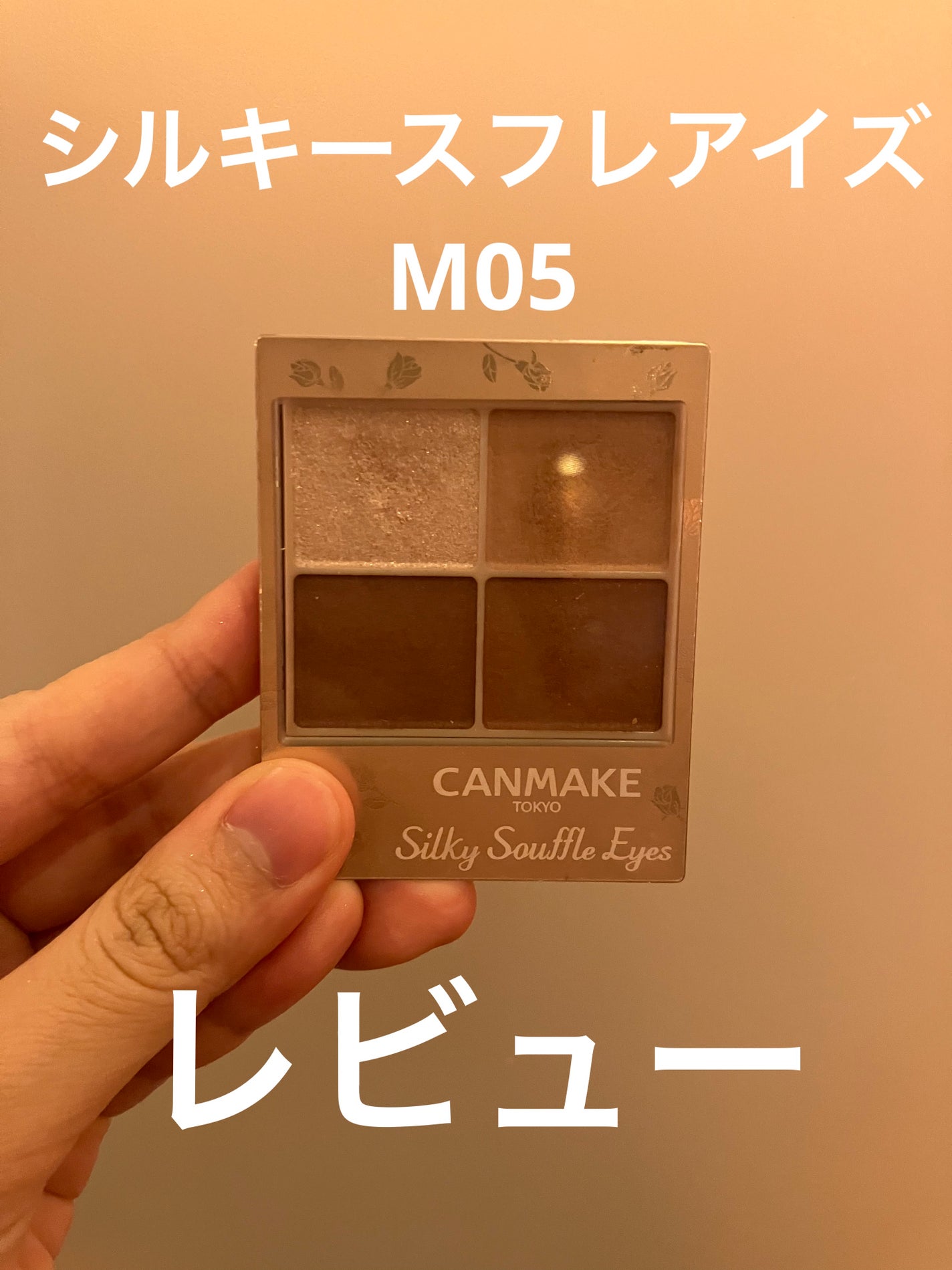 シルキースフレアイズ(マットタイプ)/キャンメイク/アイシャドウパレットを使ったクチコミ(1枚目)