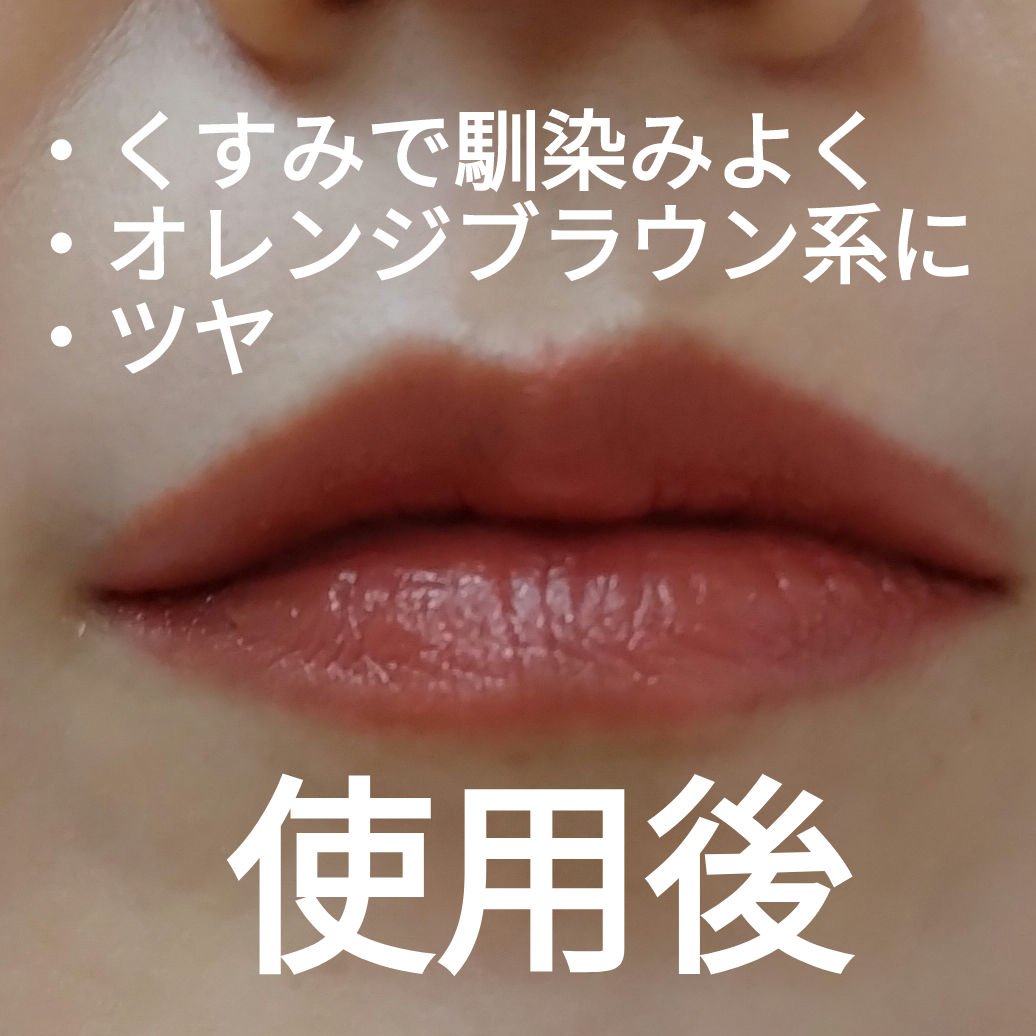 ケイト リップモンスターカラートナー EX-1 苔色モンスター(限定)/KATE/口紅を使ったクチコミ（3枚目）