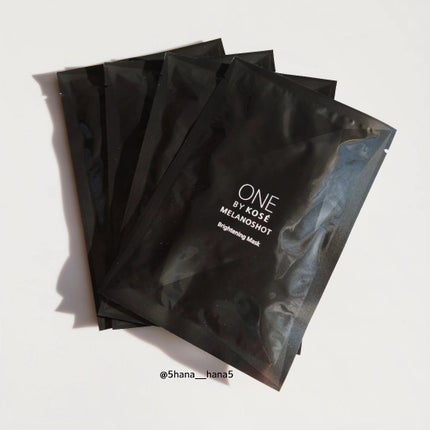 メラノショット W マスク/ONE BY KOSE/シートマスク・パックを使ったクチコミ(2枚目)