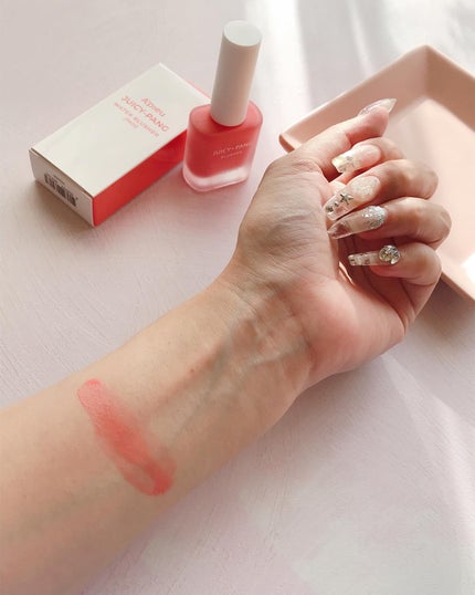 ジューシー パン ウォーター ブラッシャー/A’pieu/リキッドチークを使ったクチコミ(9枚目)