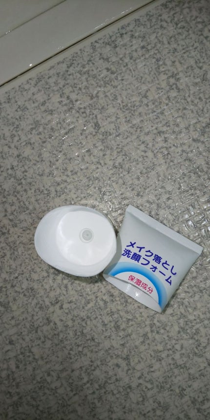 メイク落とし洗顔フォーム/DAISO/クレンジングクリームを使ったクチコミ(2枚目)