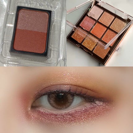 カスタムシャドウW/ドーリーウインク/アイシャドウパレットを使ったクチコミ(1枚目)