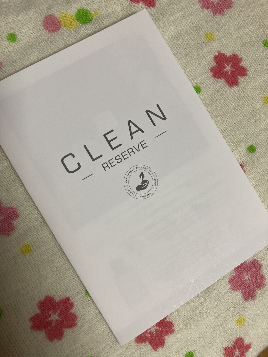 クリーン リザーブ ウォームコットン オードパルファム/CLEAN/香水(レディース)を使ったクチコミ（1枚目）