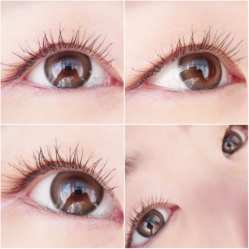 Moodnight 1Month ブラウン/OLENS/カラーコンタクトレンズを使ったクチコミ（3枚目）