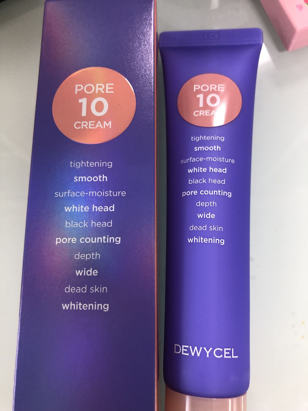 ポアーテンクリーム/DEWYCEL/化粧下地を使ったクチコミ（1枚目）