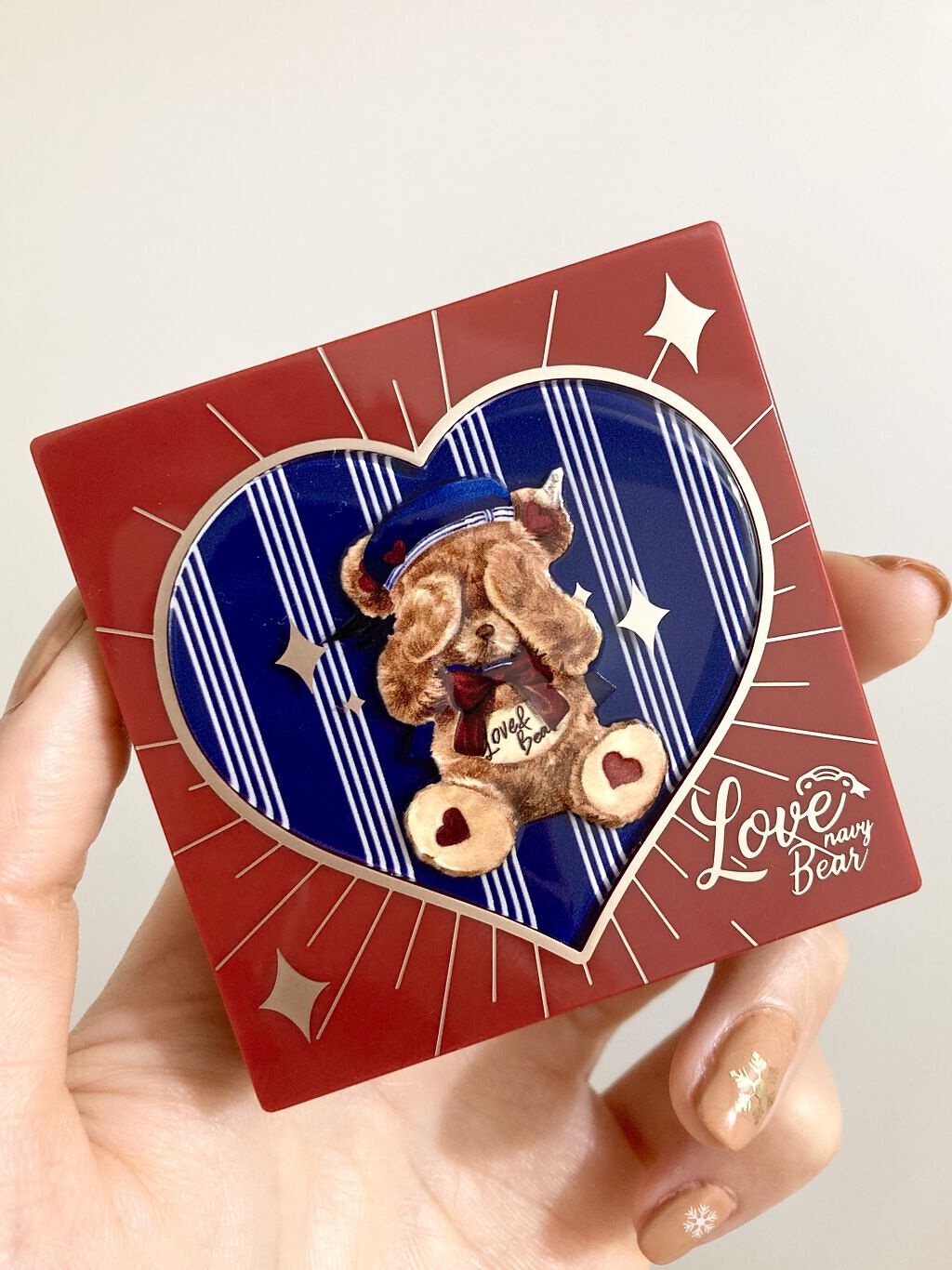 Love Bear ブラッシュ レッドワインチョコレート/FlowerKnows/パウダーチークを使ったクチコミ（3枚目）