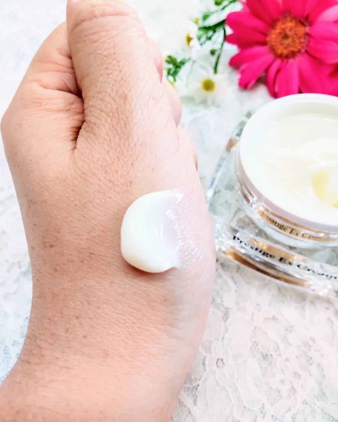 プレステージEXクリーム/エルツティン/フェイスクリームを使ったクチコミ（3枚目）