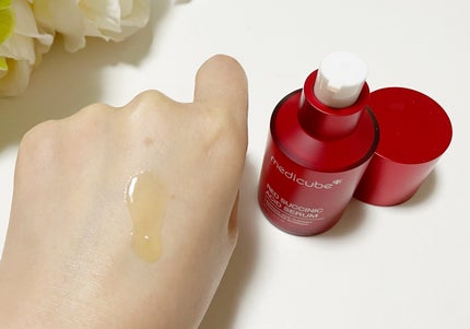 レッドアクネピーリングセラム/MEDICUBE/美容液を使ったクチコミ(3枚目)