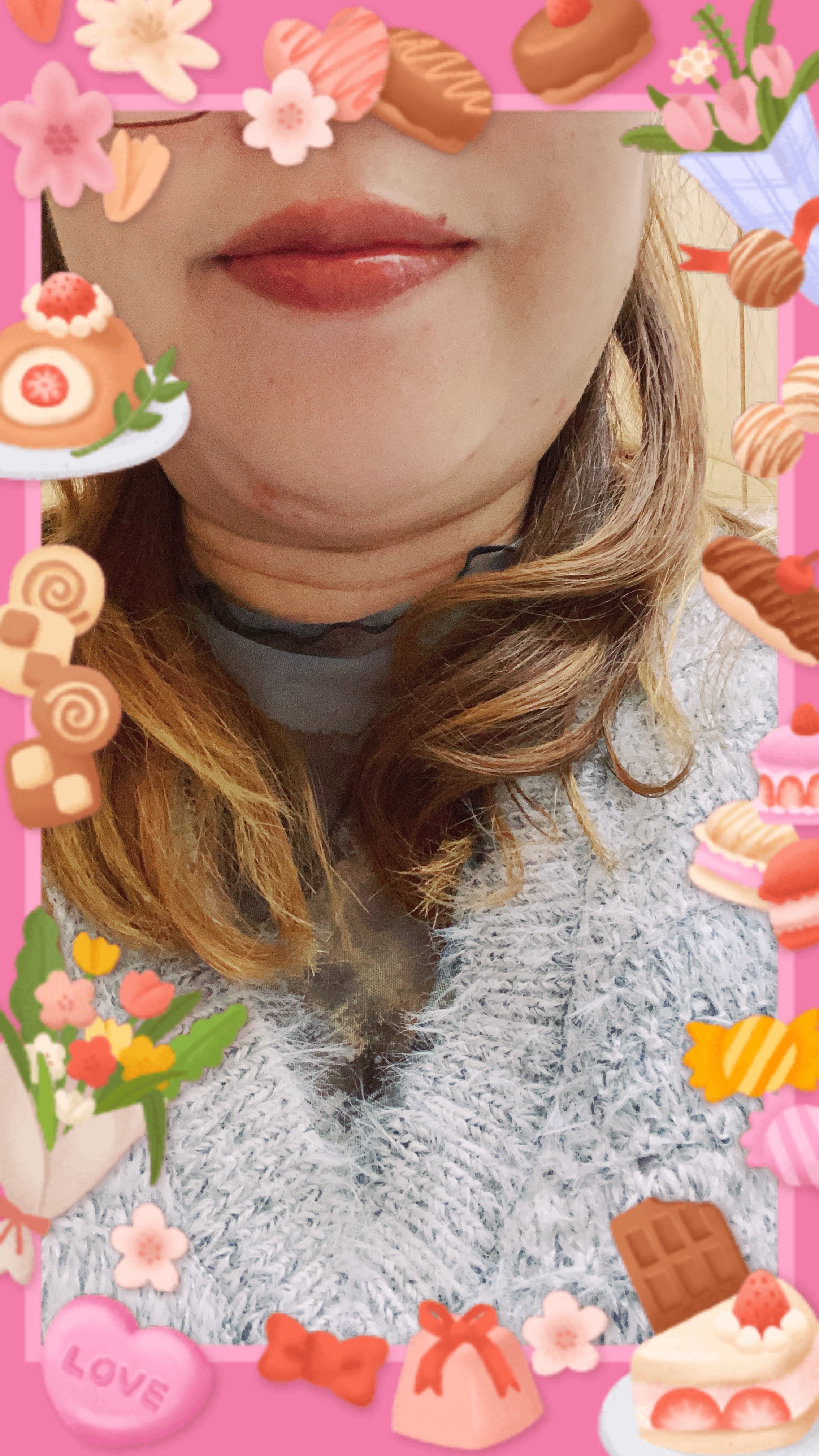 ジェルフィットティント 06 ソウルガール（限定）/AMUSE/リップティントを使ったクチコミ（1枚目）