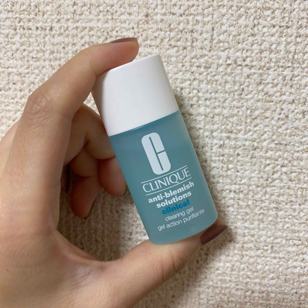 アクネ クリアリング ジェル/CLINIQUE/美容液を使ったクチコミ（1枚目）