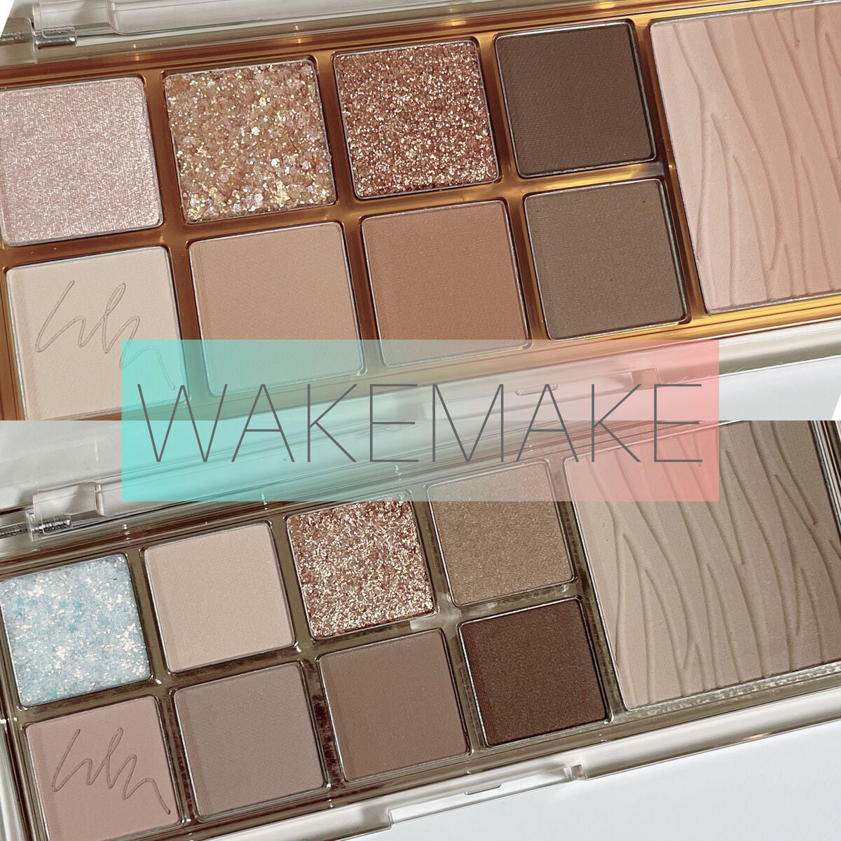 ミックスブラーリングアイパレット/wakemake/マルチパレットを使ったクチコミ(1枚目)