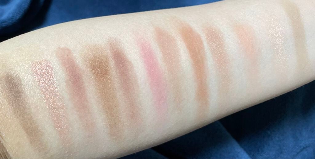 ソフトブラーリングアイパレット/wakemake/アイシャドウパレットを使ったクチコミ(2枚目)