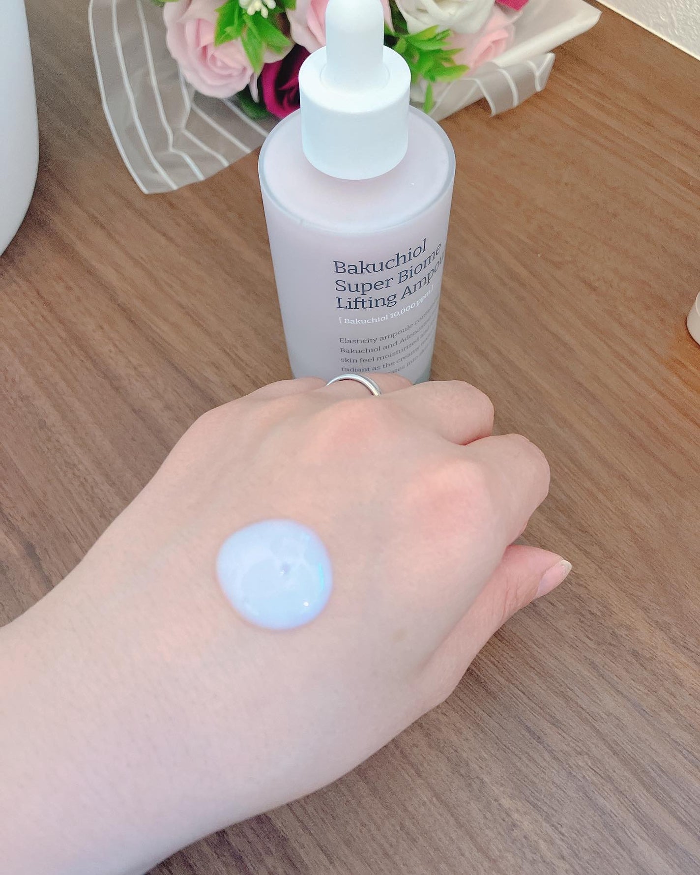 バクチオールスーパーバイオーム リフティングアンプル/VELY VELY/美容液を使ったクチコミ(4枚目)