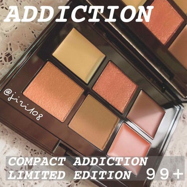 コンパクトアディクション リミテッド エディション 99＋ 01 Delicate Beams/ADDICTION/アイシャドウパレットを使ったクチコミ（1枚目）