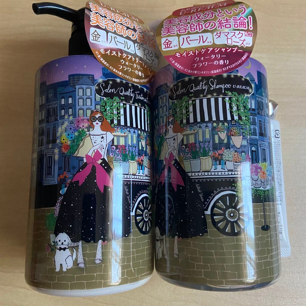 サロンクオリティシャンプー&トリートメント / Night flower market/U-REALM/サロンシャンプーを使ったクチコミ(1枚目)