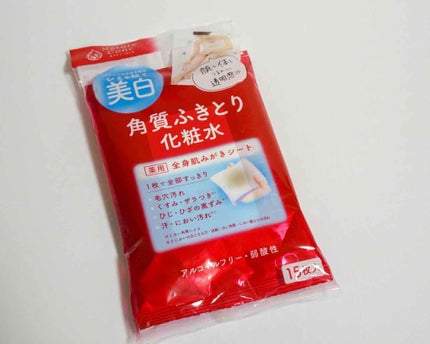 ネイチャーコンク 薬用 ふきとり化粧水シート/ネイチャーコンク/トナーパッドを使ったクチコミ(1枚目)