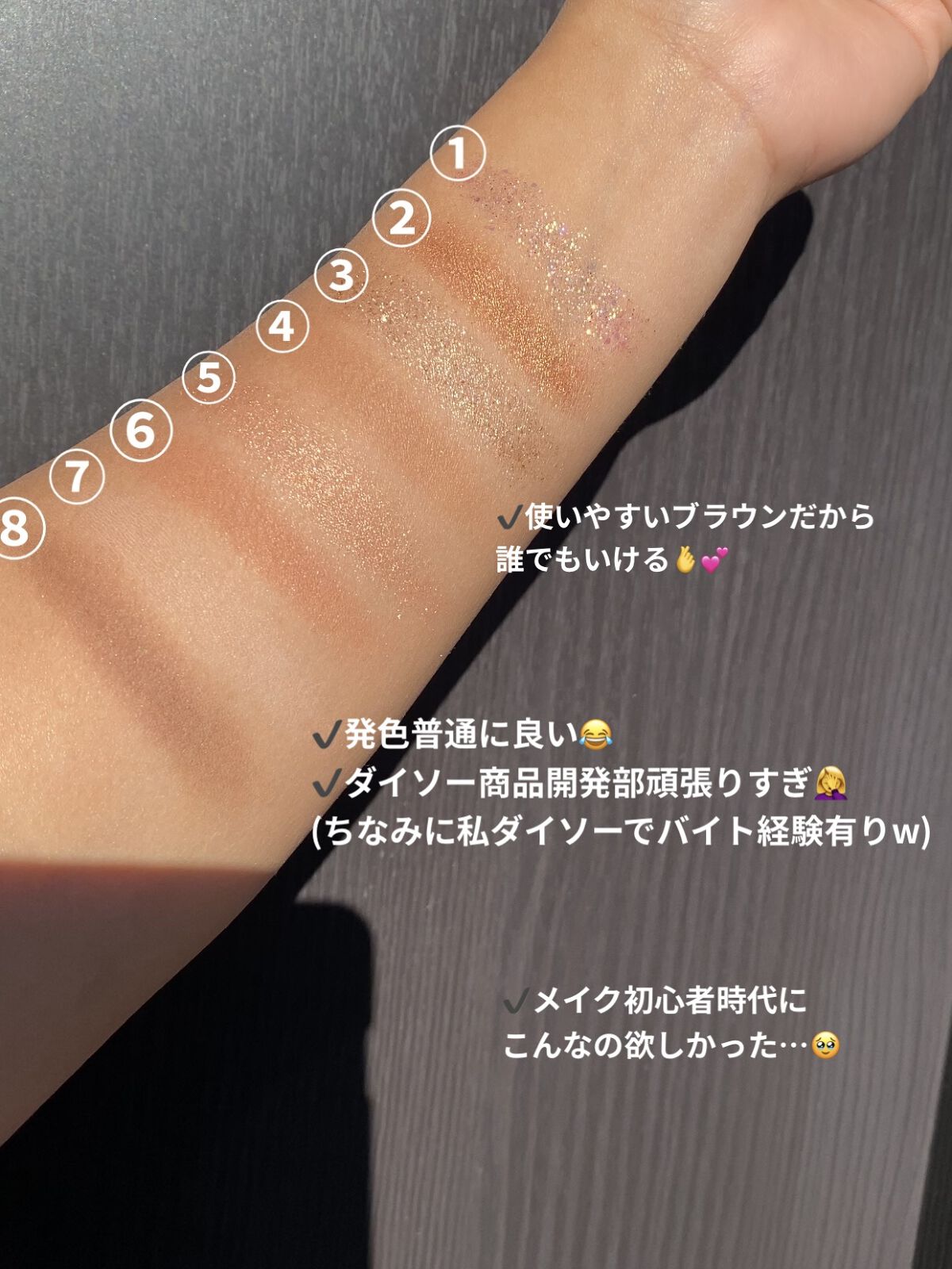 アイシャドウパレット/U R GLAM/アイシャドウパレットを使ったクチコミ（3枚目）