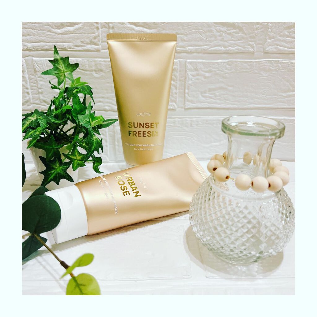 パフュームノンウォッシュヘアパック/JUL7ME/ヘアトリートメントを使ったクチコミ（2枚目）