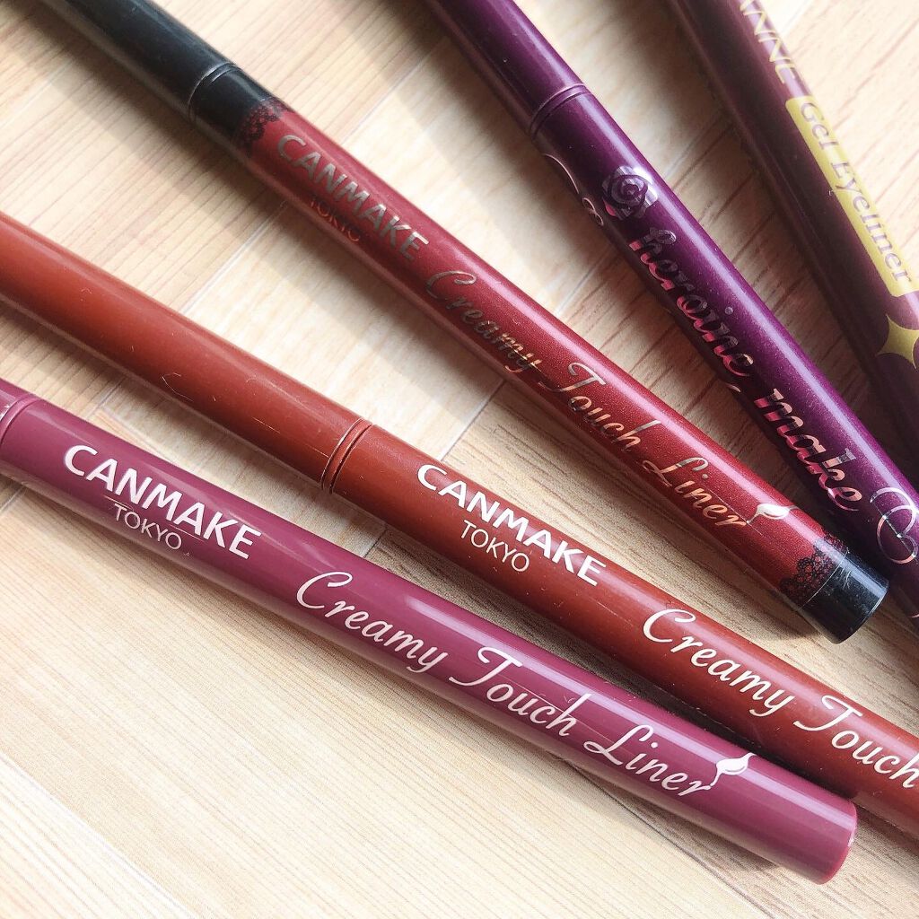 クリーミータッチライナー/キャンメイク/ジェルアイライナーを使ったクチコミ（2枚目）