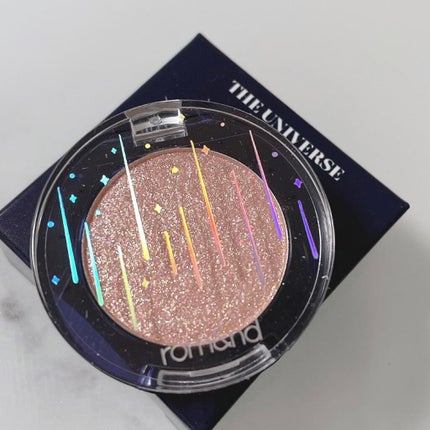 グリッター シャドウ カラー/rom&nd/グリッターを使ったクチコミ(4枚目)