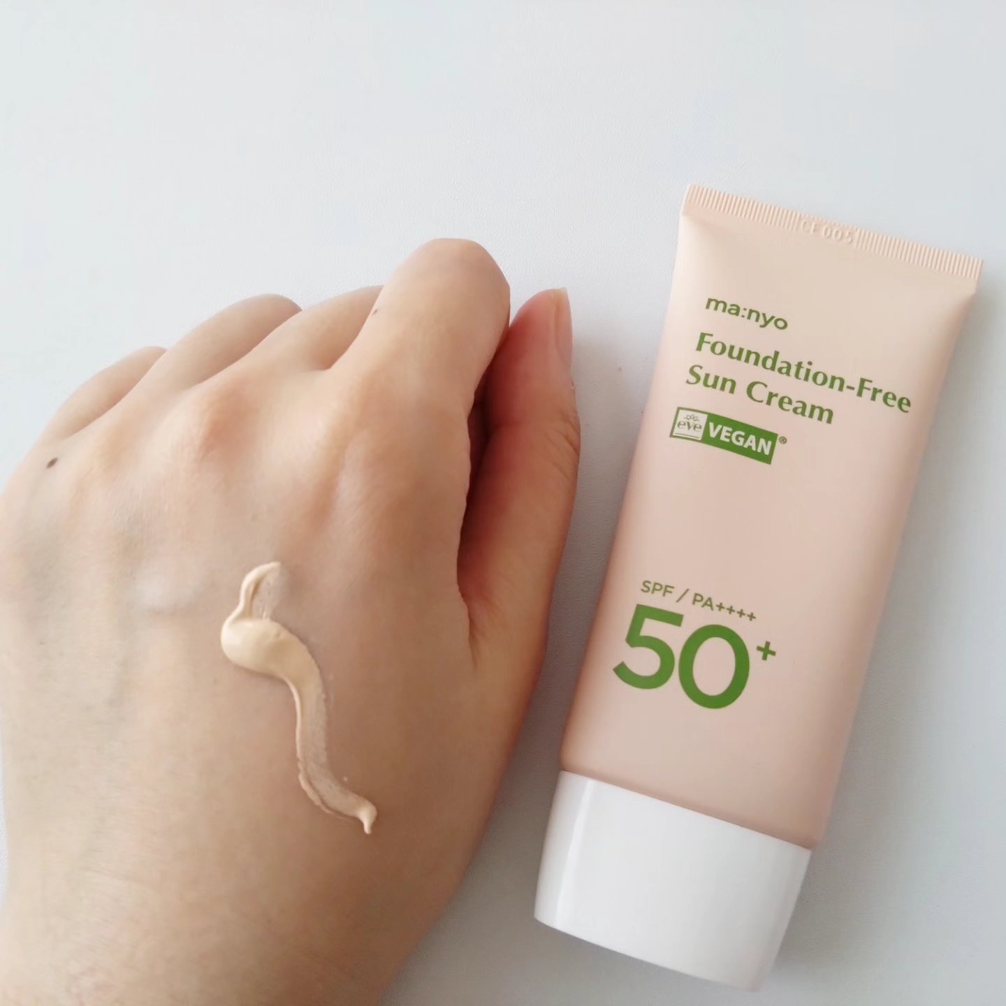 ファンデフリー サンクリーム/manyo/日焼け止めクリームを使ったクチコミ（2枚目）