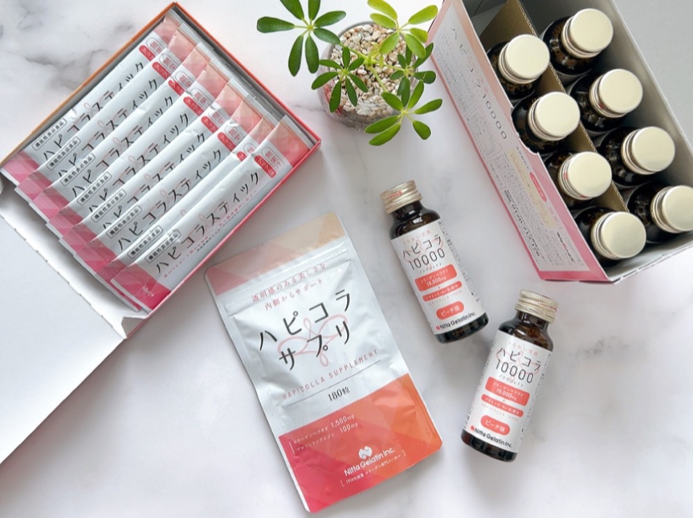 ハピコラ10000/Nitta Biolab(ニッタバイオラボ)/美容ドリンクを使ったクチコミ（2枚目）