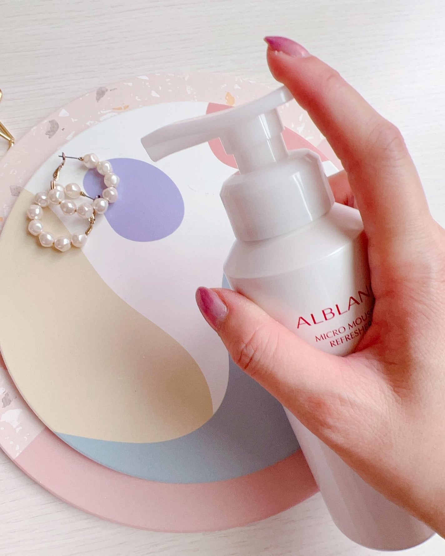 マイクロムース リフレッシャー/ALBLANC/泡洗顔を使ったクチコミ(6枚目)