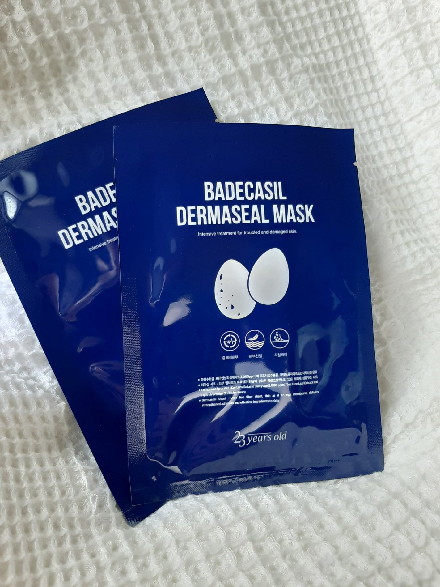 BADECASIL DERMASEAL MASK/23years old/シートマスク・パックを使ったクチコミ(3枚目)