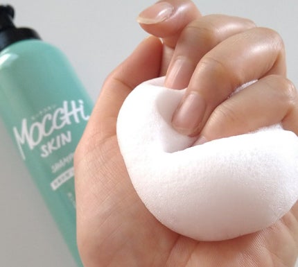 吸着スパークリングシャンプー /MoccHi SKIN/市販シャンプーを使ったクチコミ(3枚目)