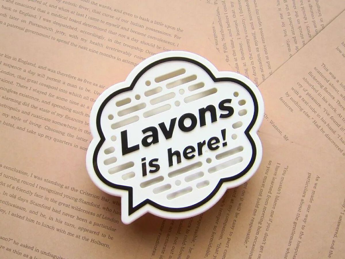 ラボン・デ・ブーン 車用 芳香剤 ゲルタイプ フレンチマカロン/ラボン/ルームフレグランスを使ったクチコミ（1枚目）