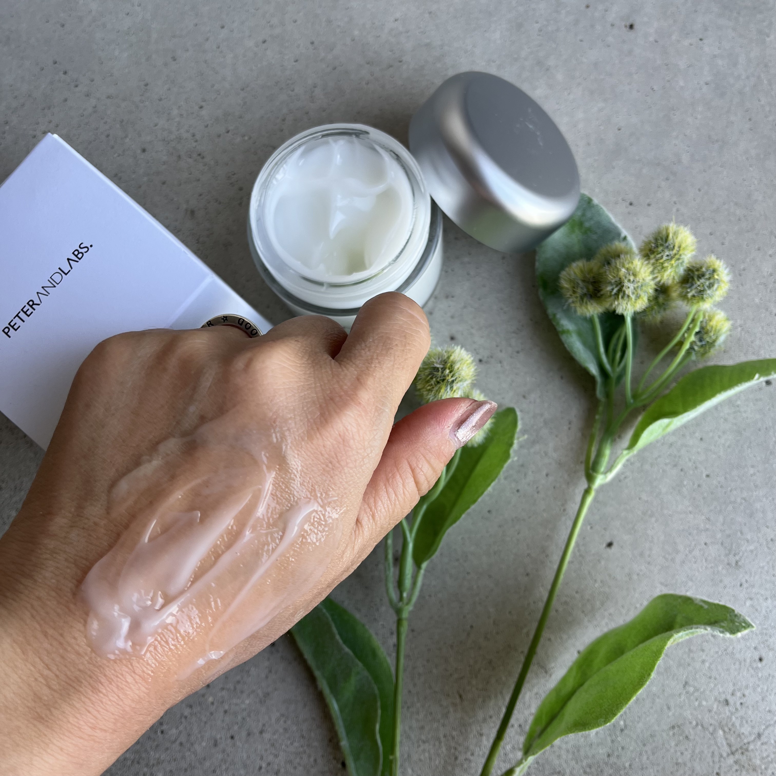 ナイアシンアミド5% ソリューション モイスチャークリーム/PETERANDLABS/フェイスクリームを使ったクチコミ（3枚目）