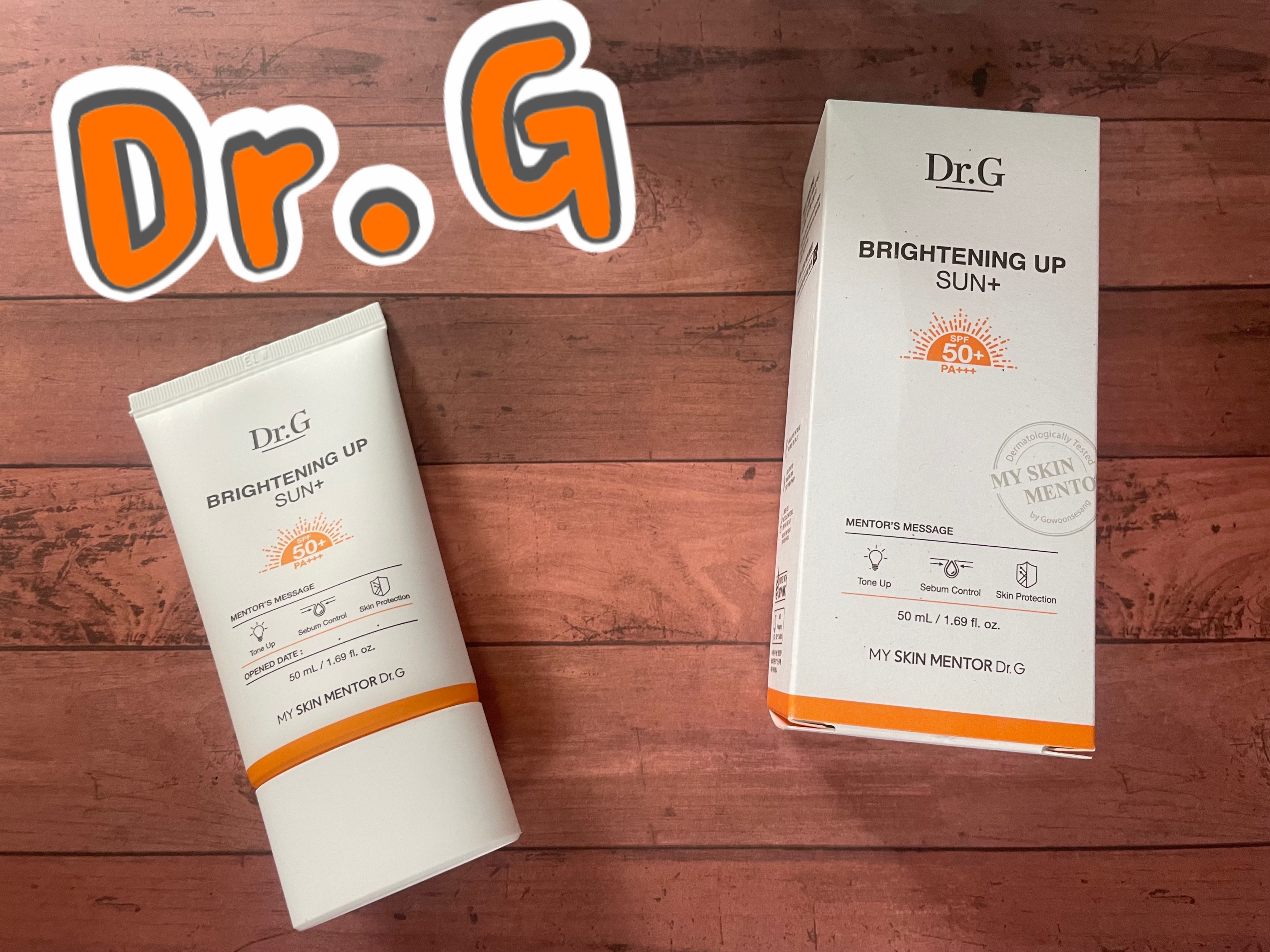 ブライトニングアップサンプラス/Dr.G/日焼け止めクリームを使ったクチコミ（1枚目）