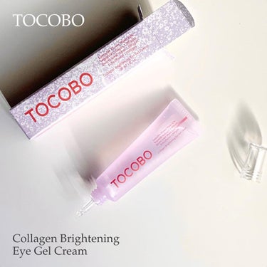 コラーゲン ブライトニング アイジェルクリーム/TOCOBO/アイケア・アイクリームを使ったクチコミ（2枚目）