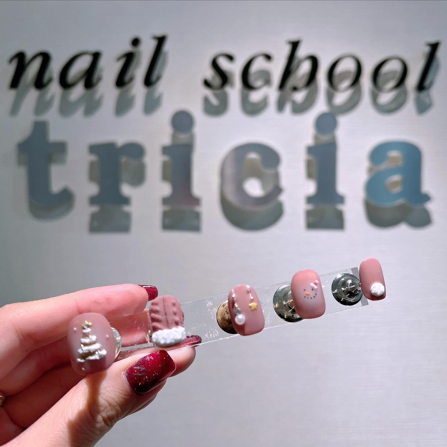 なかやまちえこ on LIPS 「🅽𝕒𝕚𝕝𝕤𝕔𝕙𝕠𝕠𝕝𝕥𝕣𝕚𝕔𝕚𝕒.⠀@nailschooltr..」(1枚目)