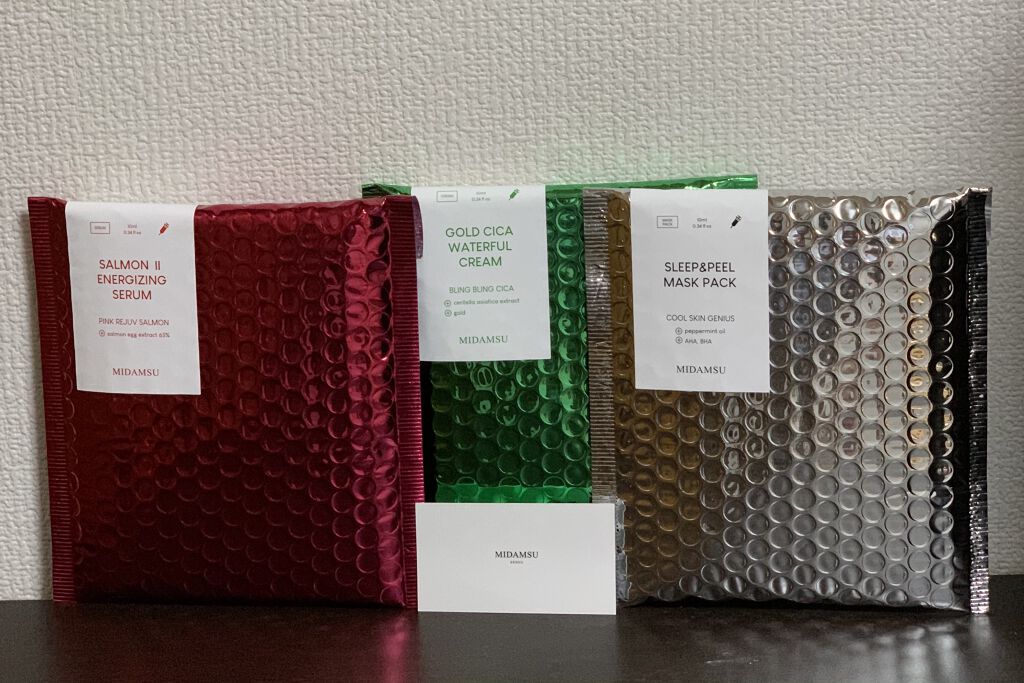 サーモンIIエナジャイジングセラム/MIDAMSU/美容液を使ったクチコミ（1枚目）