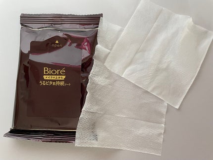 ビオレメイクの上からうるピタ肌持続シート/ビオレ/フェイスシートを使ったクチコミ(1枚目)