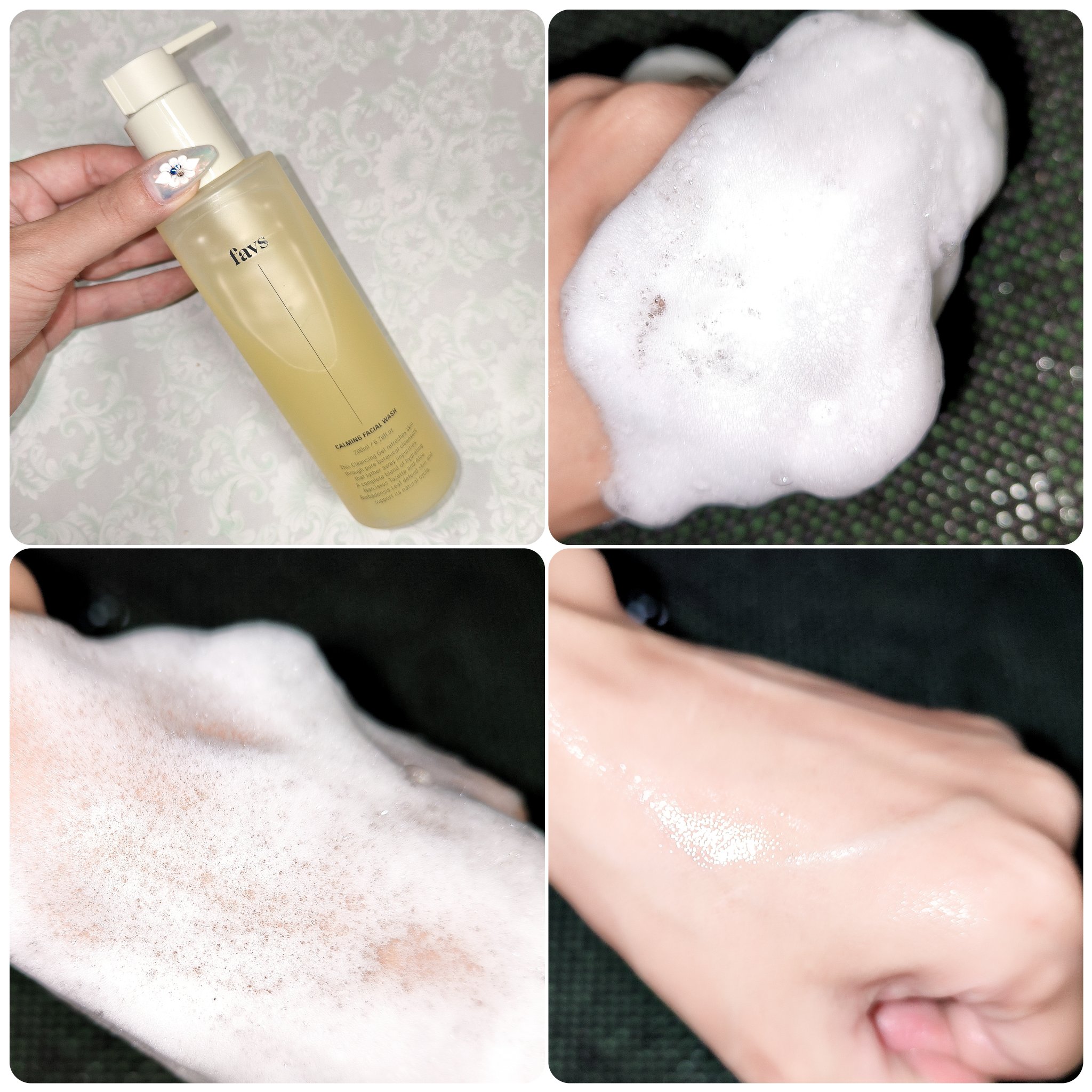 カーミングフェイシャルウォッシュ 200ml/favs/洗顔フォームを使ったクチコミ（3枚目）