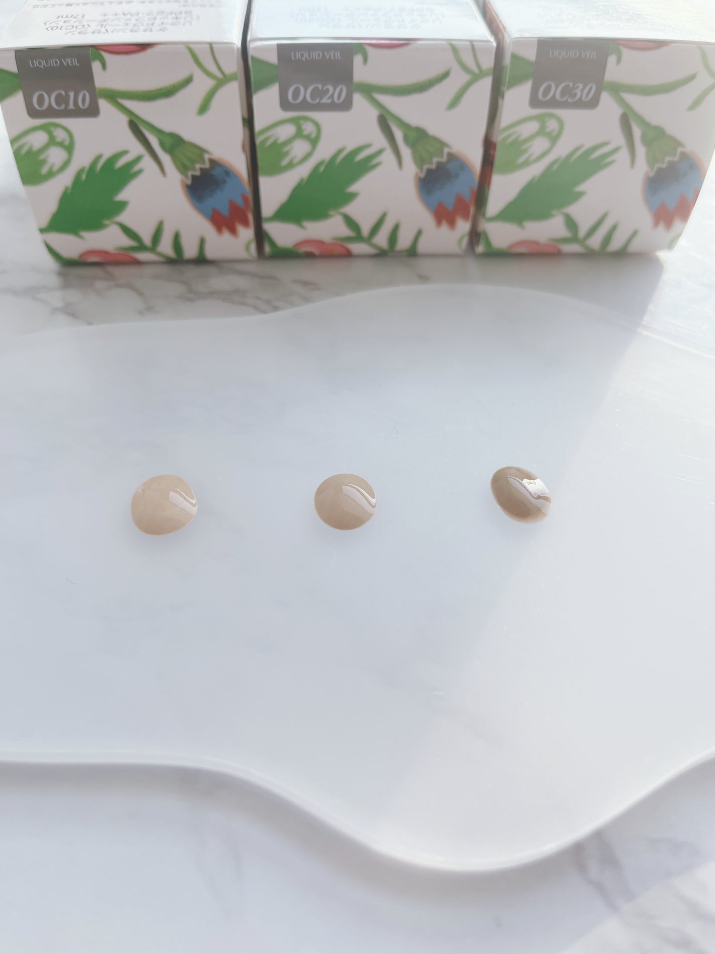 ケサランパサラン リクイドヴェール/ケサランパサラン/リキッドファンデーションを使ったクチコミ(3枚目)