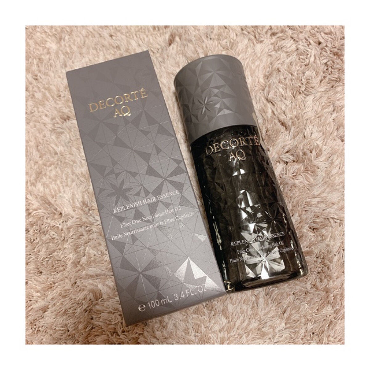 suuu..i on LIPS 「デコルテコスメAQリプレニッシュヘアエッセンス誕生日プレゼント..」(1枚目)