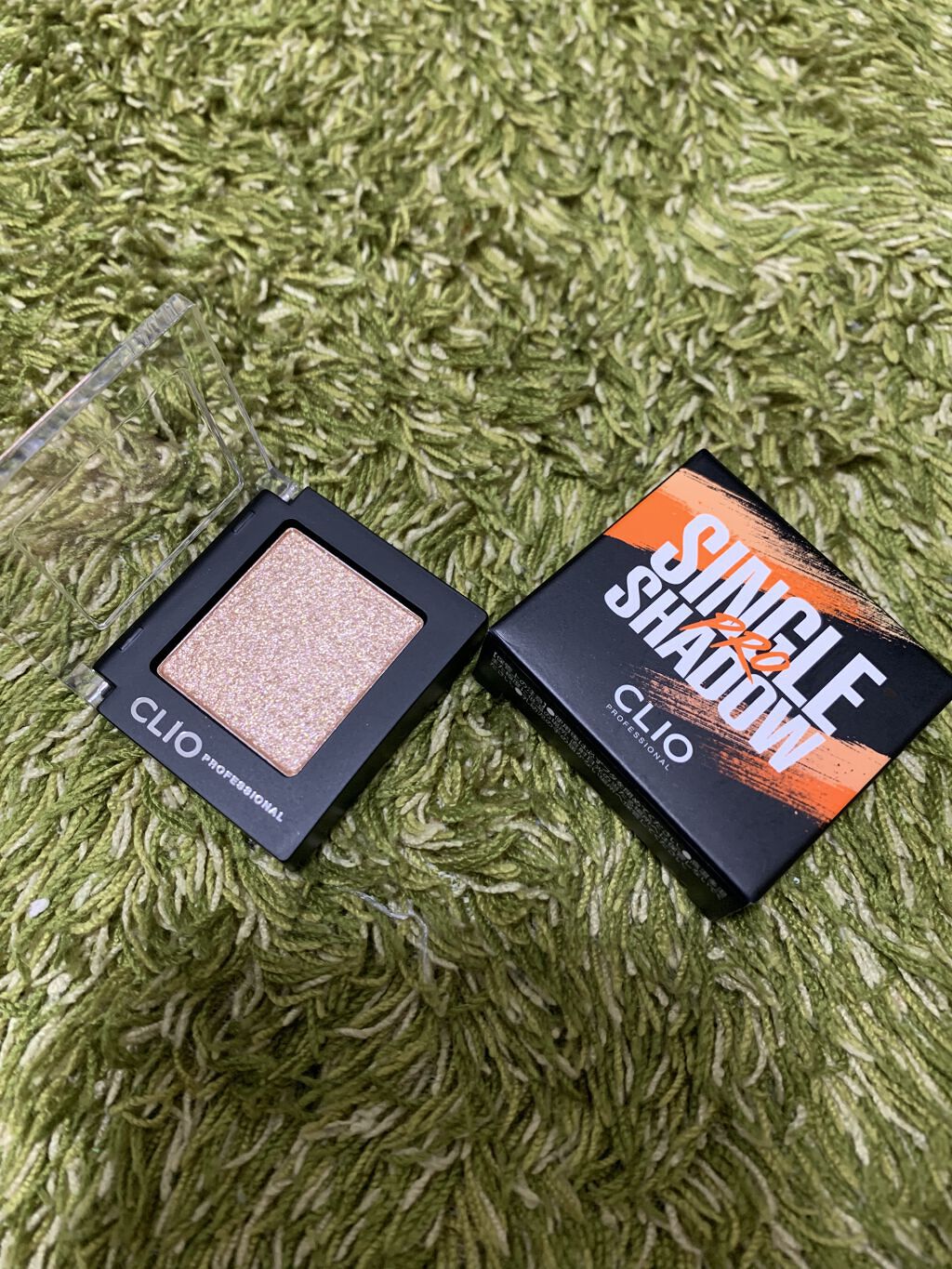 プロ シングル シャドウ G15 SPARKLE SAND/CLIO/単色アイシャドウを使ったクチコミ（1枚目）