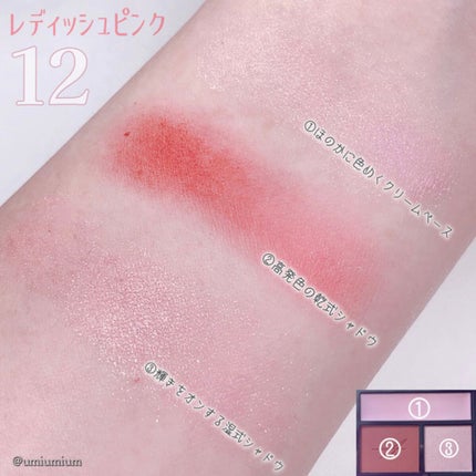 コンスピキュアス アイズ/Amplitude/アイシャドウパレットを使ったクチコミ(5枚目)