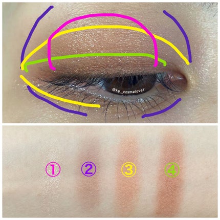 シグニチャー カラー アイズ/SUQQU/アイシャドウパレットを使ったクチコミ(2枚目)