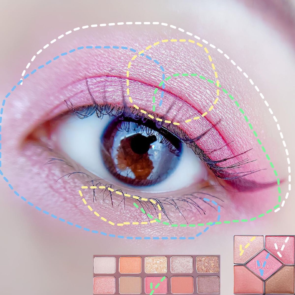 【旧】サンク クルール クチュール/Dior/アイシャドウパレットを使ったクチコミ（2枚目）