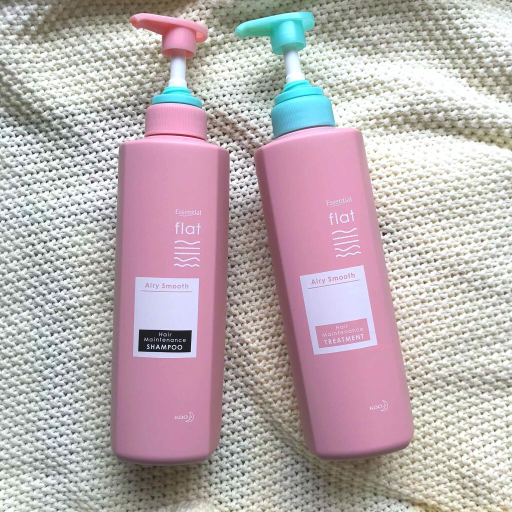 エアリースムースシャンプー/トリートメント/エッセンシャル flat/シャンプー・コンディショナーを使ったクチコミ(1枚目)