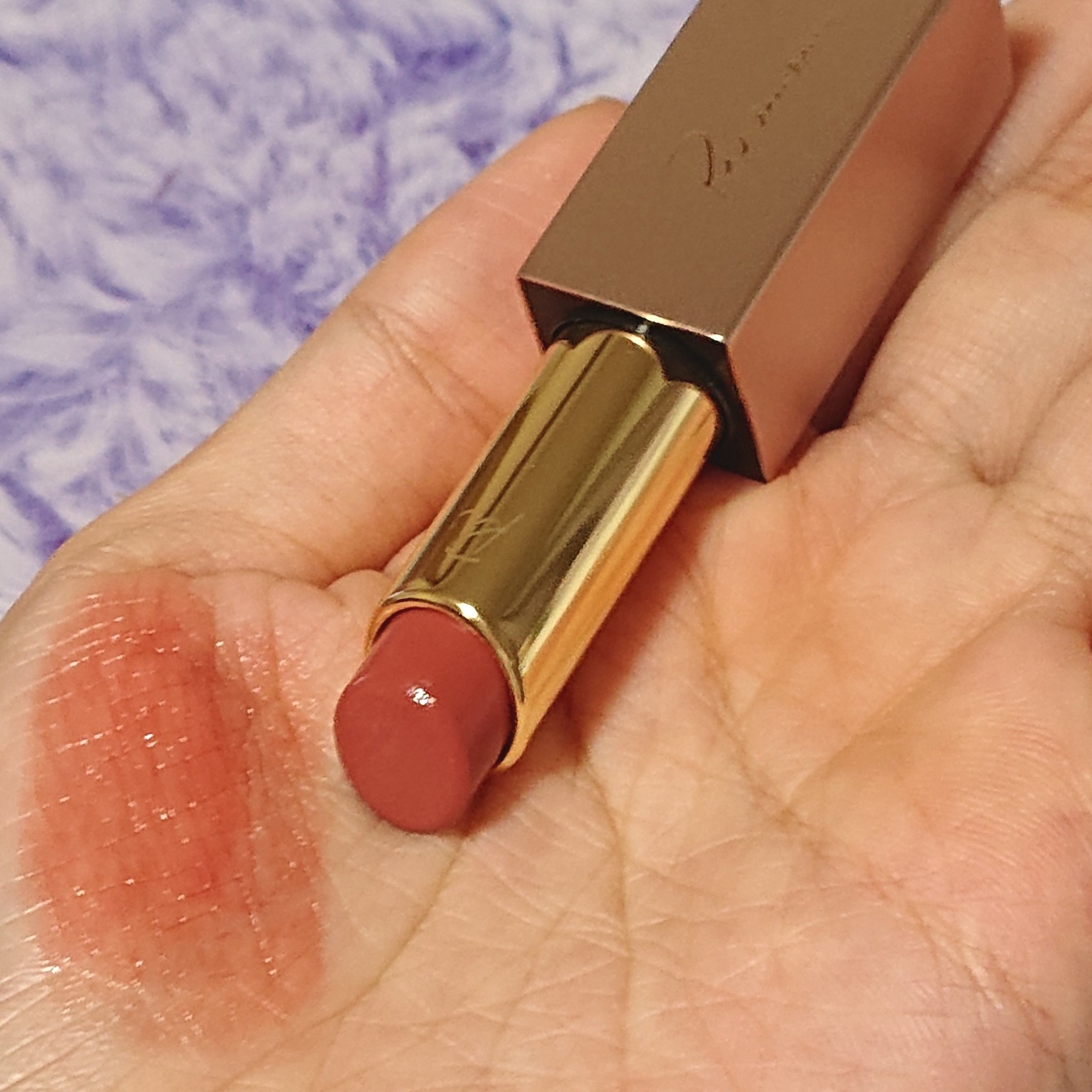 リリミュウ バタールージュ/Ririmew/口紅を使ったクチコミ（1枚目）