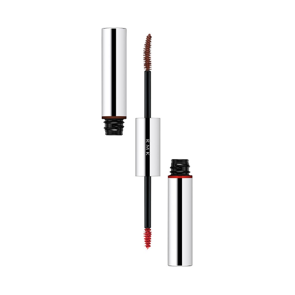 Wカラーマスカラ 02 ブラウンオレンジ