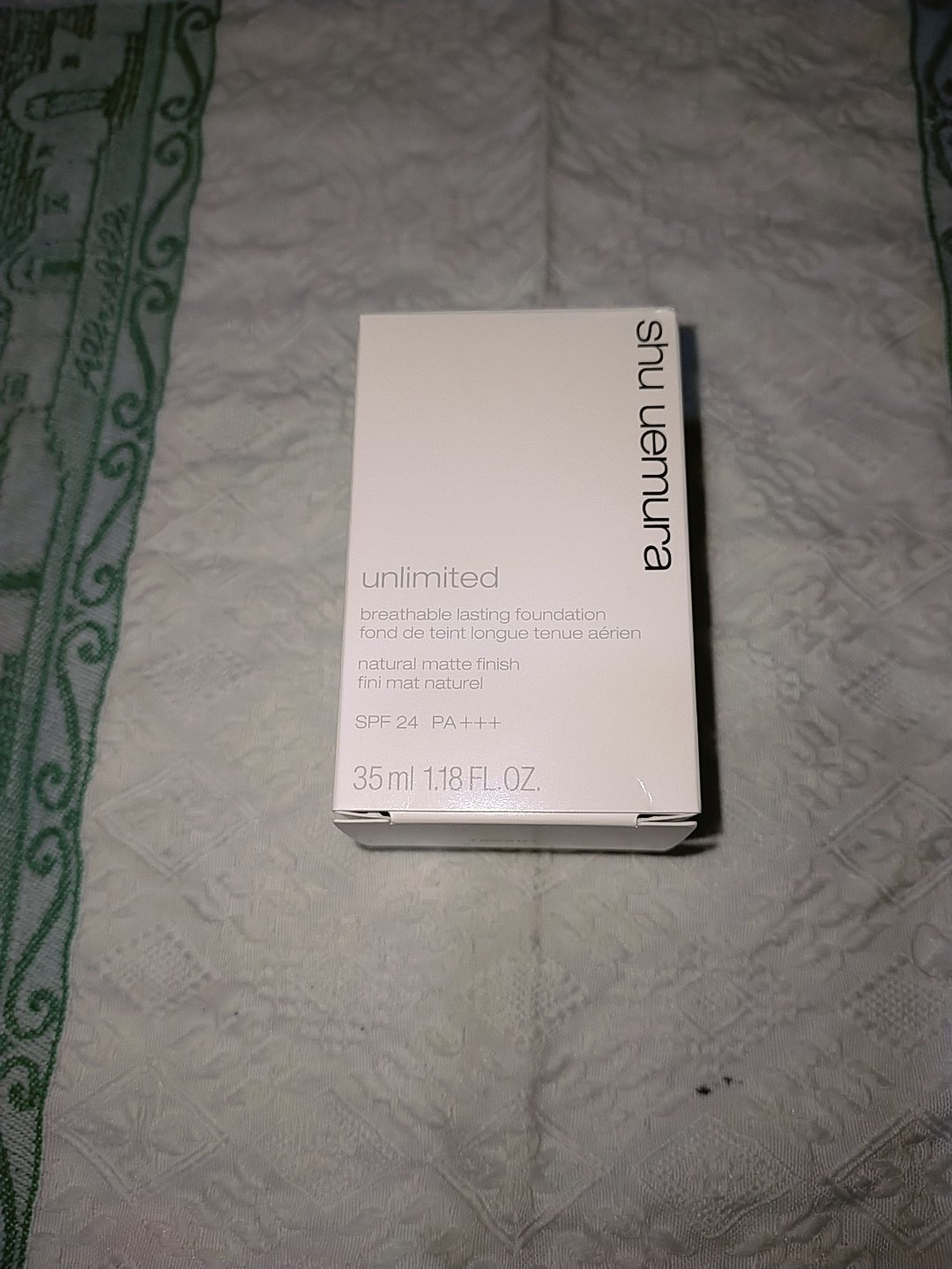 （旧）アンリミテッド ラスティング フルイド/shu uemura/リキッドファンデーションを使ったクチコミ（1枚目）