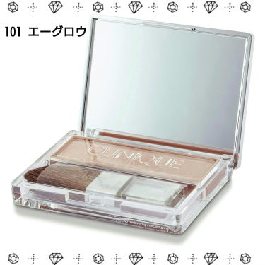 CLINIQUE ブラッシング ブラッシュのクチコミ「💎 CLINIQUE クリニーク 💎
ブラッシング ブラッシュ
パウダー ブラッシュ
【101.....」（2枚目）